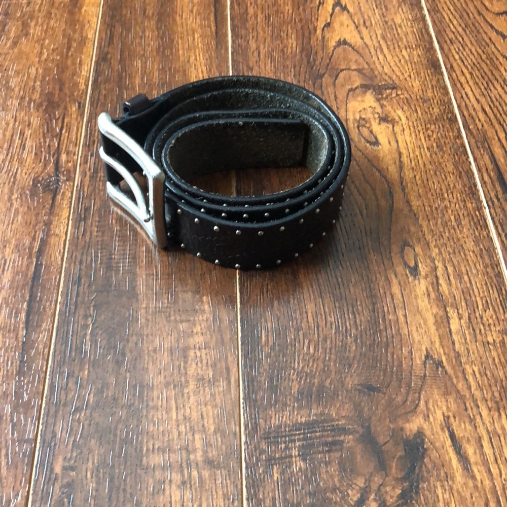Black Belt with Silver Detailing